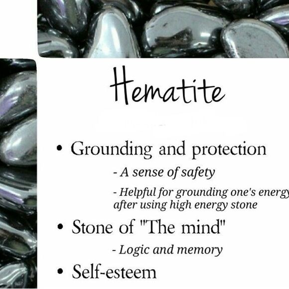 ✨🆕✨ Natural Stones Black Hematite Heart Purple + Iridescent Spacers Bracelet✨ - Picture 4 of 15